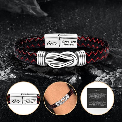 Charming Everyday Leather Bracelet