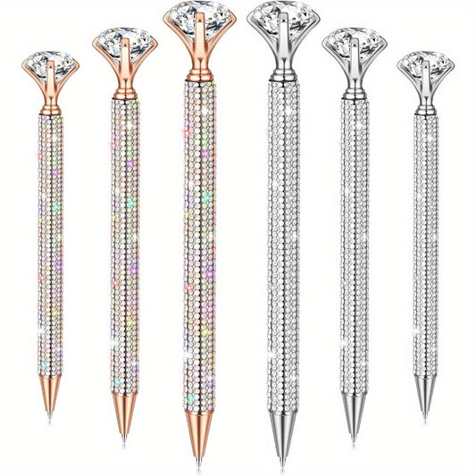 Glam Diamond Pens: Sparkle & Write