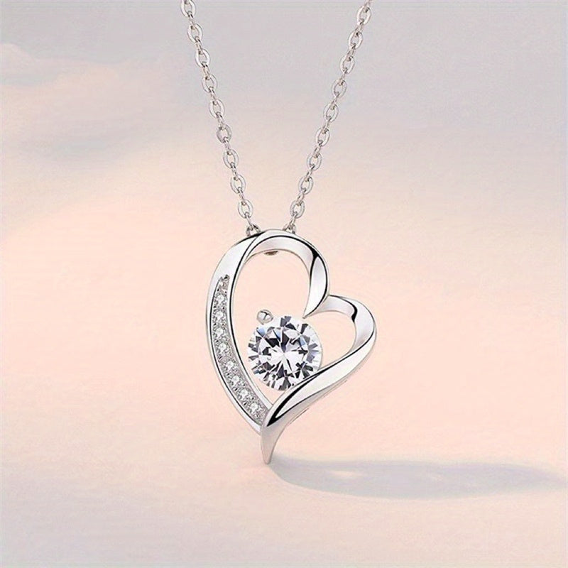 Moonlit Heart Necklace Gift Set