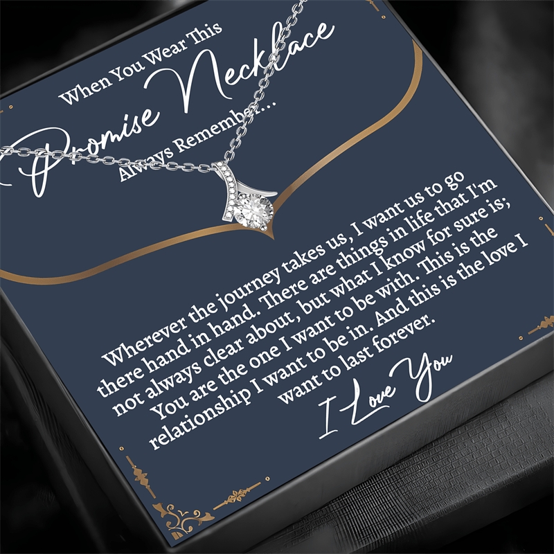 Deep Love Promise Necklace: The Perfect Valentine's Day Gift