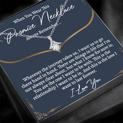 Deep Love Promise Necklace: The Perfect Valentine's Day Gift