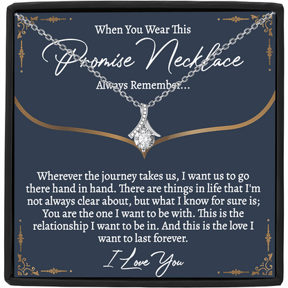 Deep Love Promise Necklace: The Perfect Valentine's Day Gift