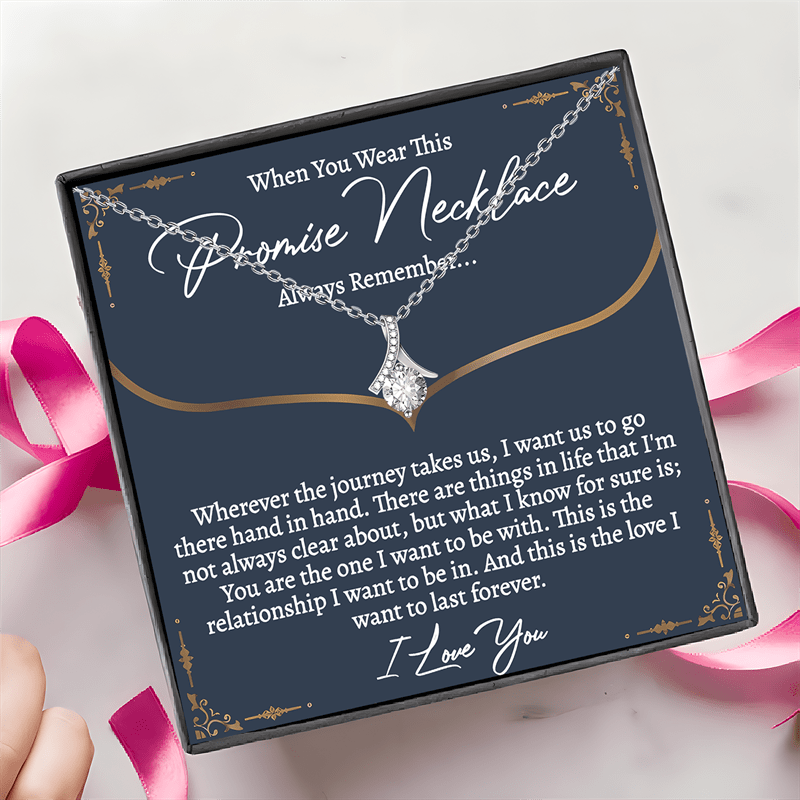 Deep Love Promise Necklace: The Perfect Valentine's Day Gift