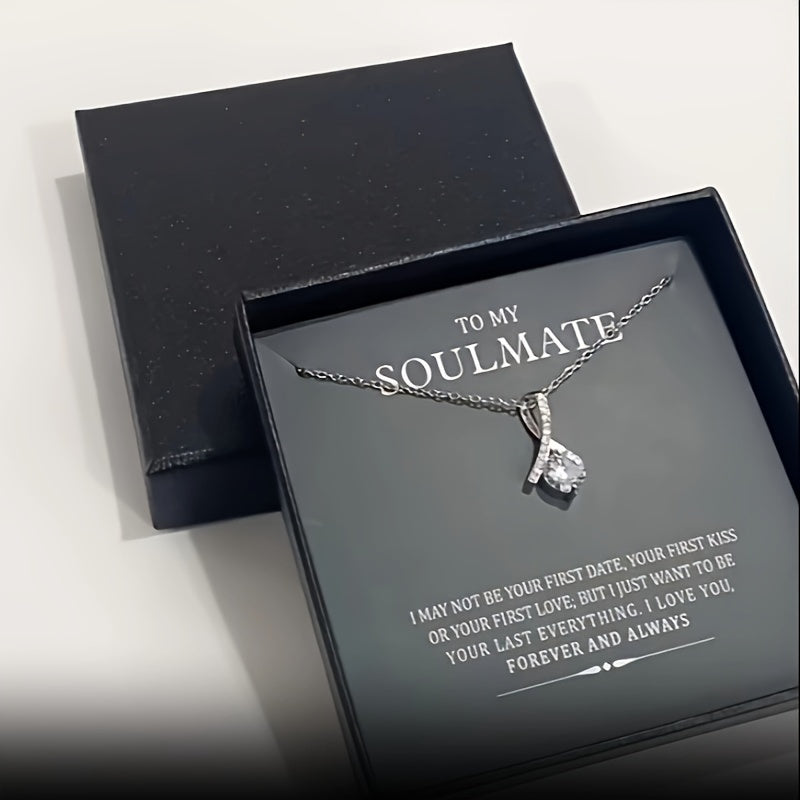 Soulmate Pendant Necklace Gift