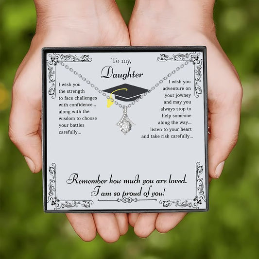 Daughter's Graduation Necklace Gift