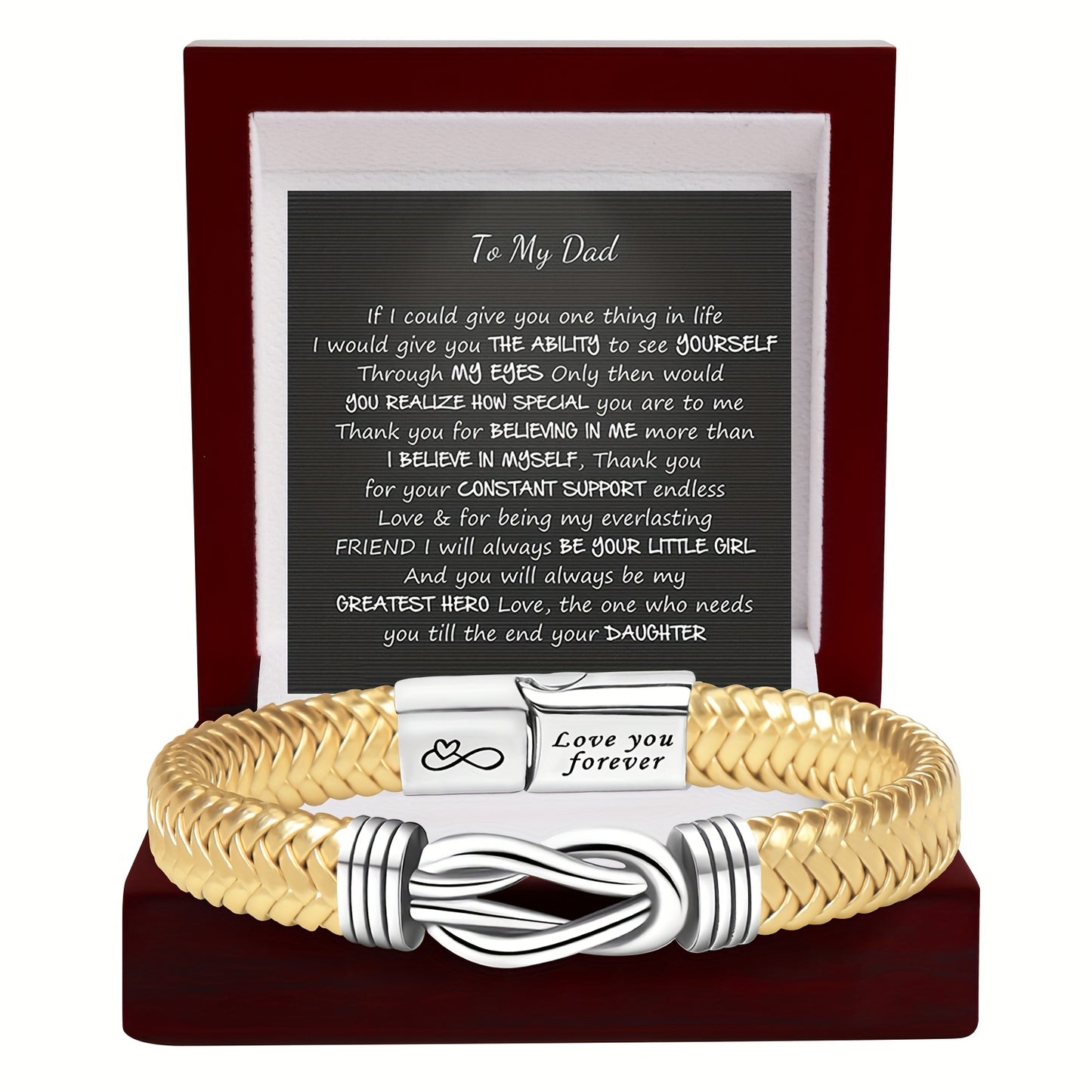 Golden Love Forever Bracelet