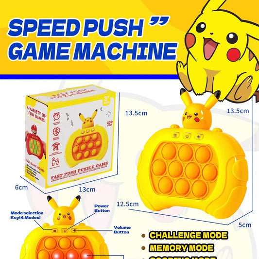 Pokemon Quick Push Bubble Game