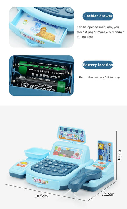 Supermarket Adventure Cashier Toy Set