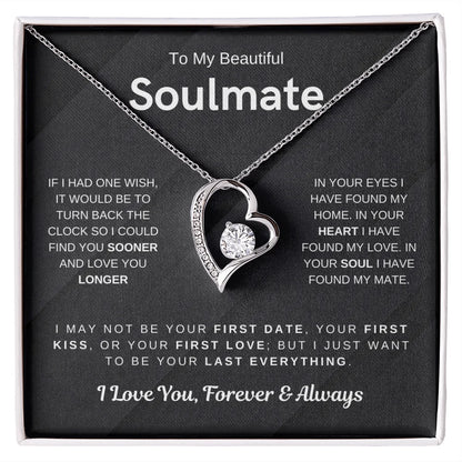 Soulmate Forever Love Heart Necklace