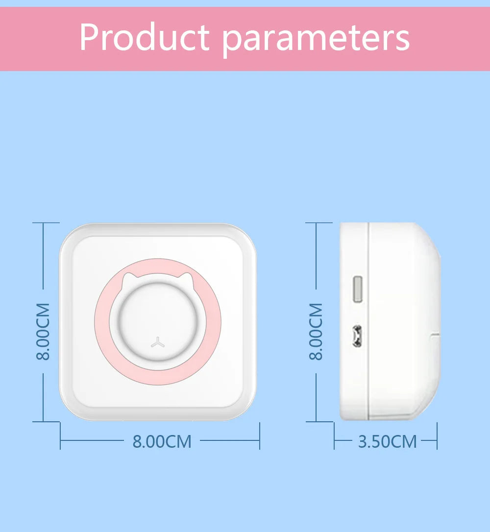 PocketPrint: Mini Bluetooth Printer