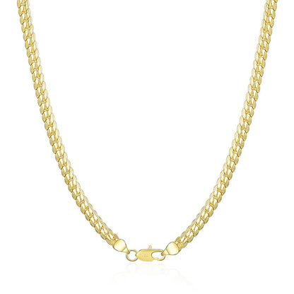 Radiant GoldSilver Chain Necklace