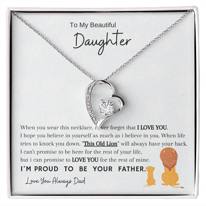 Emotional Necklace Gift For Daughter