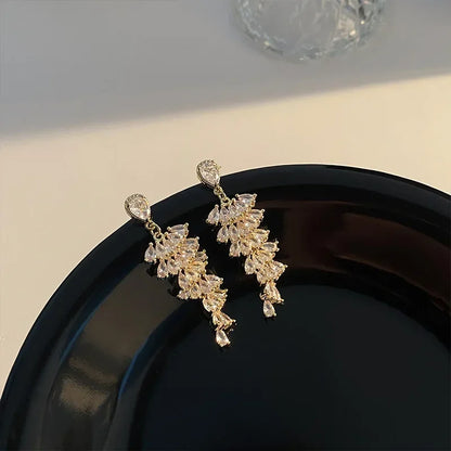 Glam Luxe Dangle Earrings