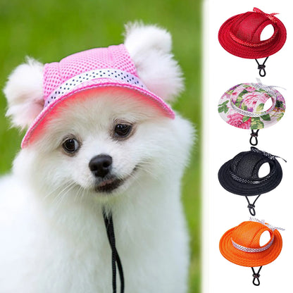 Cutest Paws & Whiskers Sun Shield Hat