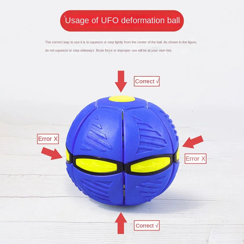 Transformable Dog Flying Disc Ball