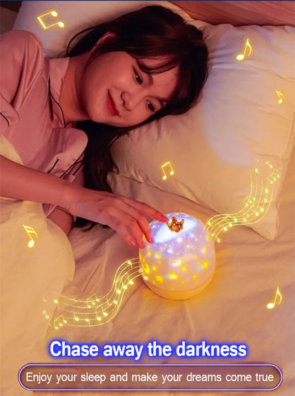 Galactic Starry Night Projector Lamp