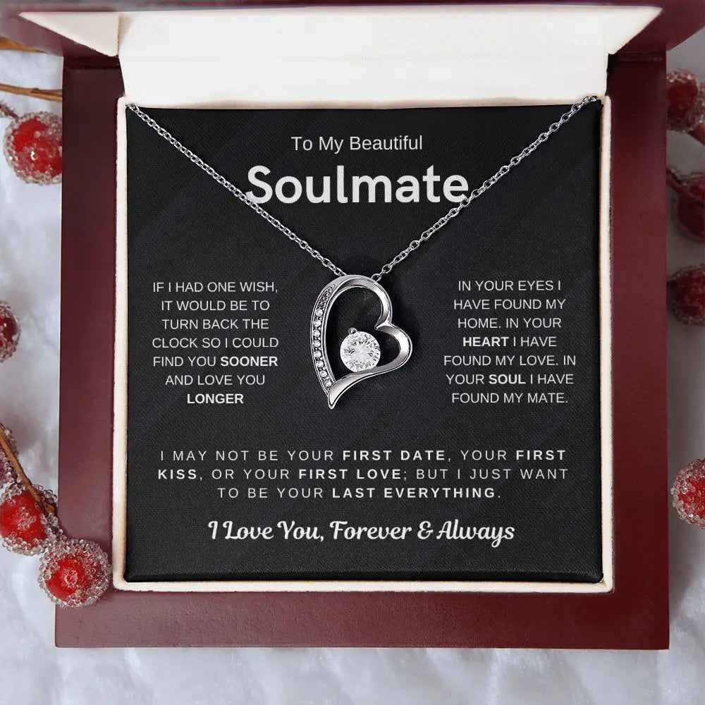 Soulmate Forever Love Heart Necklace