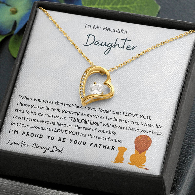 Emotional Necklace Gift For Daughter