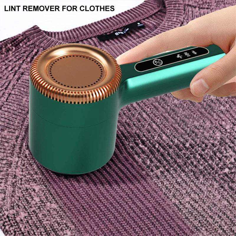 Rechargeable Lint Fighter: Electric Fabric Shaver