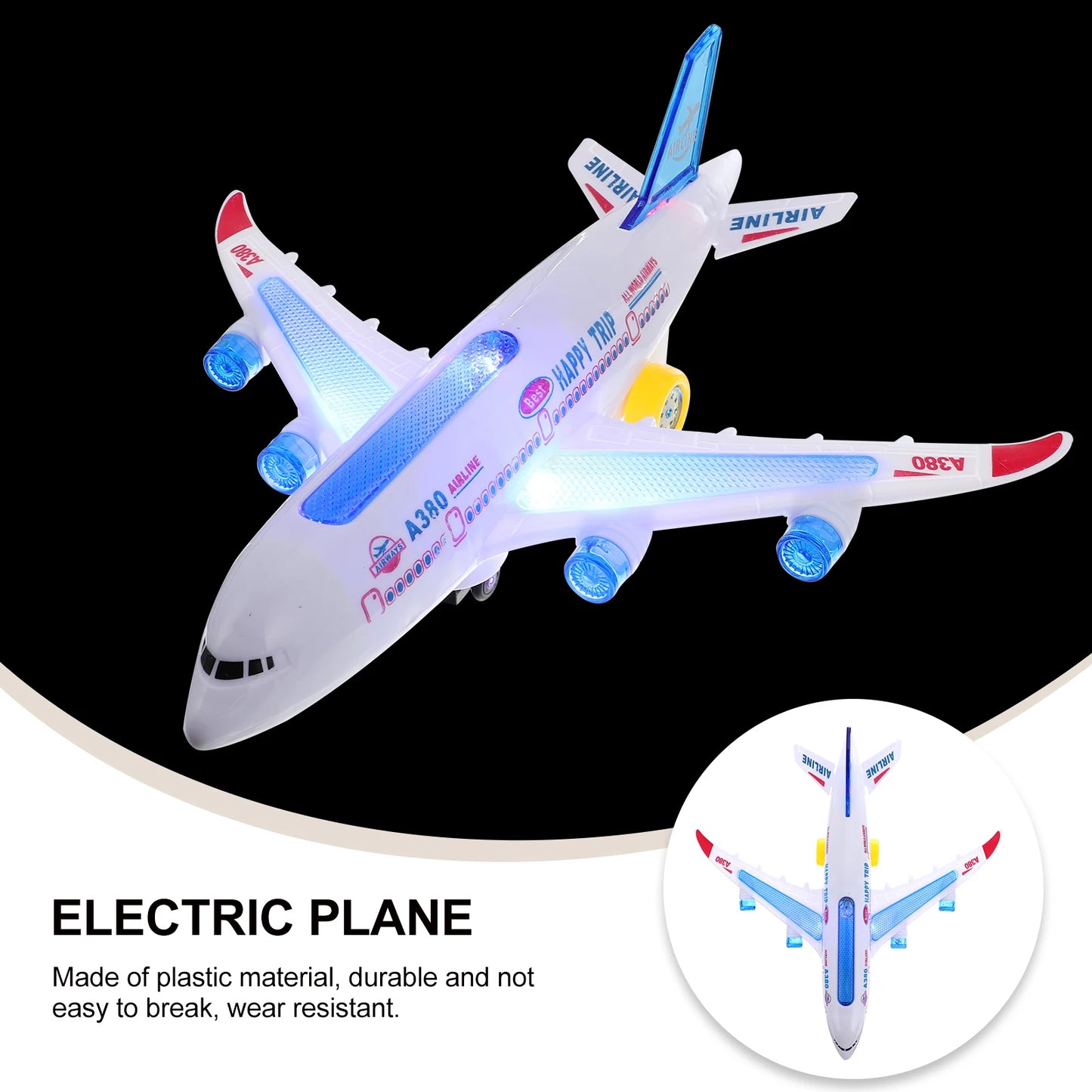 Magic Musical Airplane Toy