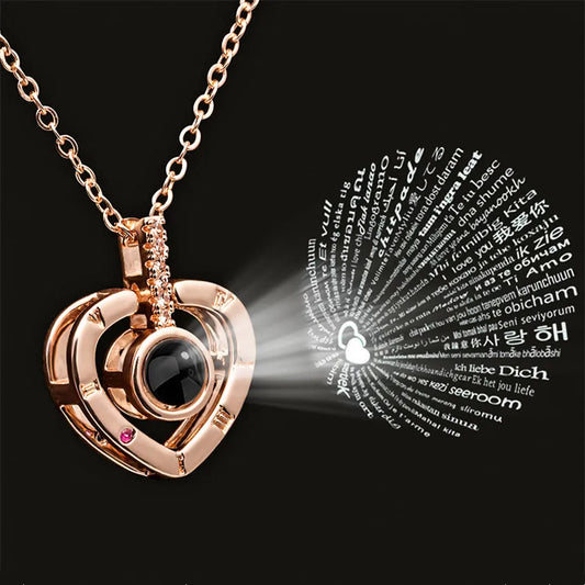 Eternal Love Projection Necklace