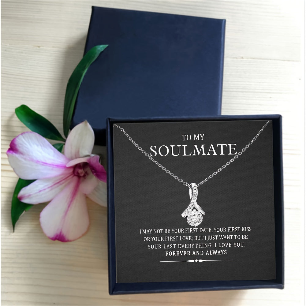 Soulmate Pendant Necklace Gift