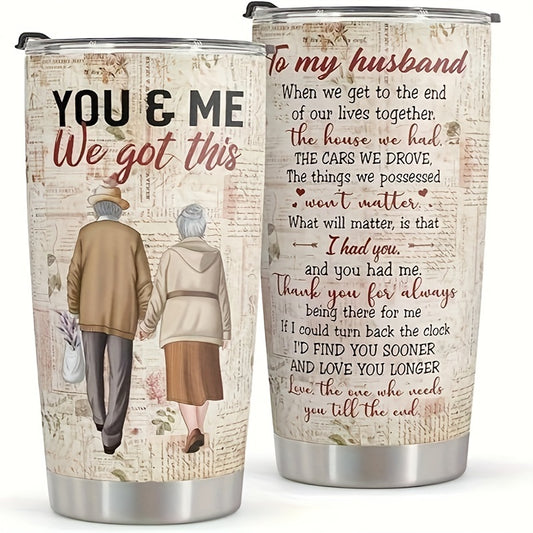 Heartfelt Stainless Tumbler for Him