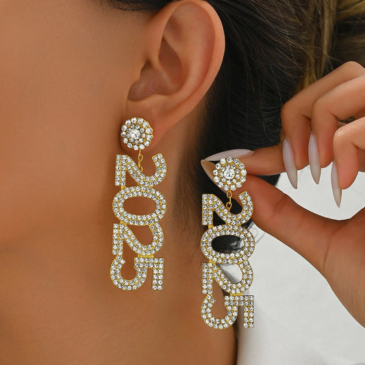 New Years Eve Sparkle & Shine Earrings 2025